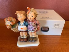 Goebel Hummel 50th Anniversary Figurine 1985 w/ Box # 416 “The Love Lives On” picture