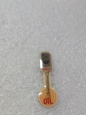 Vintage Erbo Thermometer Enamel Lapel Pin Oil Single Post Clutch Back Color picture
