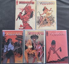 Tigress Island #1-5 Complete Series Set NM 1st Print (#1 Cover B) Kindlon EPHK picture