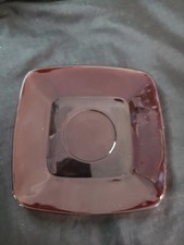 Anchor Hocking ROYAL RUBY RED SQUARE SAUCER picture