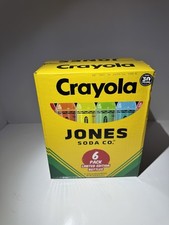 NEW/FACTORY SEALED Crayola x Jones Soda 6-Pack w/ All Accessories INCLUDED picture