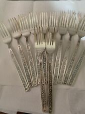 Vintage set of 12 forks cupronickel made in USSR picture