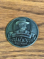 2026 Jack Daniels September Is Jack's Birthday Challenge Coin picture