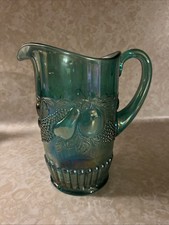 Westmoreland Turquoise Fruit Levay Della Robia Water Pitcher (1MEC) picture