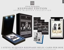 2025 Keepsake Steve McQueen Premiere Edition Factory Sealed Light Up Box picture