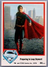 1978 Topps Superman The Movie Preparing to Leap Skyward #44 picture