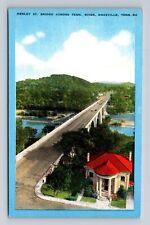 Knoxville TN-Tennessee, Henley St Bridge, Tennessee River, Vintage Postcard picture