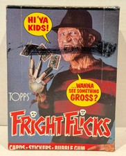 1988 Fright Flicks Vintage FULL 36 Pack Trading Card Wax Box Topps picture