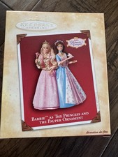 HALLMARK 2004 BARBIE AS THE PRINCESS AND THE PAUPER ORNAMENT picture