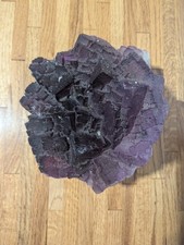 8 lb 14 oz Purple Fluorite Crystal Large Cluster Deep Color picture