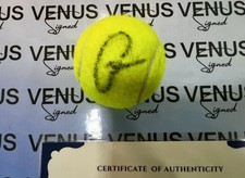 Carlos Alcaraz HAND-SIGNED WIMBLEDON TENNIS BALL + COA included + Photo Proof picture