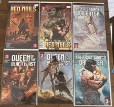 Ablaze Conan lot of 6: Red Nails; Frost Giant’s Daughter; Queen of Black Coast picture