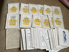ANTIQUE HISTORY OF ENGLAND SERIES 3 CARD GAME 1688-1914 COMPLETE 64 CARDS picture