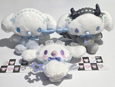 Lot of 3 Sanrio Cinnamoroll Plush - Baby Angel, Baby Devil, Sugar Party Baby picture