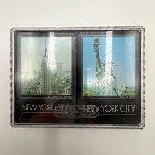 Vintage New York City Playing Cards Empire State Building & Statue of Liberty picture