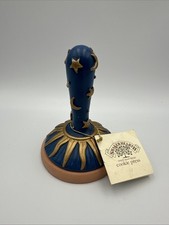 Vintage 1997 Celestial Cookie Press Stamp - Sun Moon Stars Blue Gold NWT picture