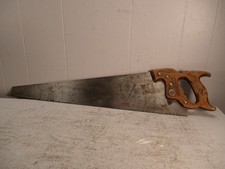 Disston D42  Victory Model WW2 Hand Saw Philadelphia TESTED picture