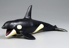 Orca Killer Whale Sea Animal Toy PVC Action Figure Doll Kids Toys Party Gifts picture