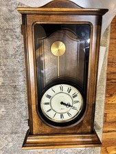 Howard Miller Pendulum Wall Clock 613-164 – Wood Case picture