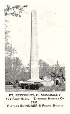 RPPC Monument Fort Recovery OH - Huwer’s Photo Studio  c1950  -PC97 picture