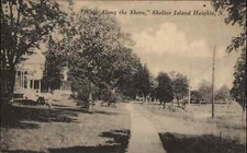 Vintage Postcard SHELTER ISLAND HEIGHTS NY Shore View picture