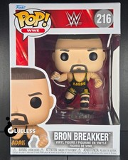 Funko Pop WWE Bron Breakker #216 And Pop Protector picture