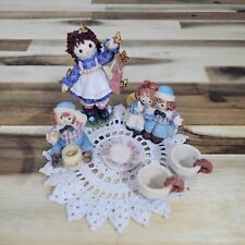 1995 Raggedy Ann & Andy -Hello Sunshine- Polystone Resin Collectible Mixed Lot picture