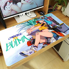 Large Mouse Pad Mat Bulma Anime Large Keyboard Desk Mat Game Playmat picture