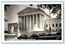 1948 U.S. Supreme Court Building Washington D.C. RPPC Photo Vintage Postcard picture