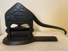 Ragon Brothers Wholesale Grocers Tobacco Cutter Evansville, Indiana IN picture