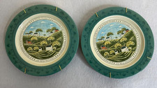 Two Vintage 1996 Warren Kimble Otagiri American Folk Art Plates 8