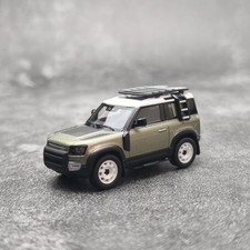 AR Box 1/64 Land Rover green Defender 90 Alloy Diecast Car Model Toys Gifts picture
