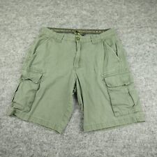 Boy Scouts Of America Shorts Mens 32 Green Cargo Pockets Uniform Outdoors Canva- picture