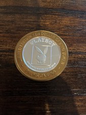 Las Vegas Palms $10 Silver Striker .999 Silver Playboy  Bunny Token picture