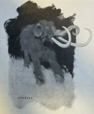 1899 Killing of the Conradi Mammoth Smithsonian Museum Henry Tukeman picture