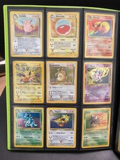 Complete Jungle Set 64/64 Vintage 1999 Pokemon Cards Master Collection + Binder picture