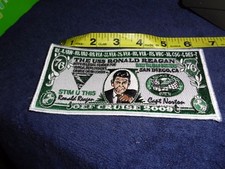 USN NAVY USS RONALD REAGAN CVN 76 CRUISE SHIP PATCH OEF 2009 STIM U THIS LARGE picture