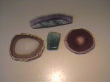 LOT OF VARIETY OF SLICED POLISHED OR CUT STONES picture