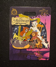 Disney The Aristocats 55th Anniversary Limited Edition LE 2000 Single Pin picture