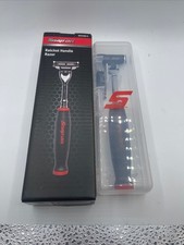 SNAP ON Tools Razor Soft Grip RED Ratchet Handle Gillette Blade Shaver RATCRZ-R picture
