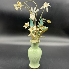 Franklin Mint Igor Carl Faberge The Summer Garden Bouquet Enamel Flowers picture