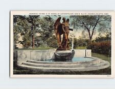 Postcard Memorial to Mrs. G.M. Dodge, Lafayette Avenue, Council Bluffs, Iowa USA picture