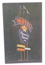 Shasta Royal Inn Motel Vintage Postcard picture