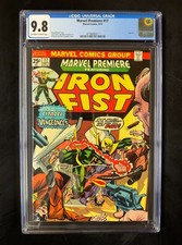 MARVEL PREMIERE #17 CGC 9.8  3rd Iron Fist - EXCEL Colors & Gloss - NEW CGC Case picture