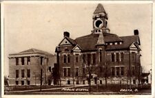 Vintage Postcard Public School Delta OH Ohio 1909                          I-294 picture