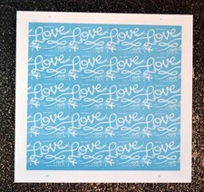 2017 Skywriting Love First Class Letter 5 Sheets 100 Pcs 78¢ MNH picture