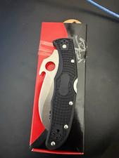 Emerson CQC-7 Hawkbill Serrated Stainless Blade Liner Lock Manual Black picture