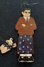 Penn State Joe Paterno and Nittany Lion ornaments picture
