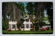 Natchez MS-Mississippi, Elgin Plantation, Antique, Vintage Souvenir Postcard picture