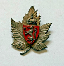 VINTAGE WWII CANADA UNITED KINGDOM SALVATION ARMY PIN UNIFORM BADGE 1940s picture